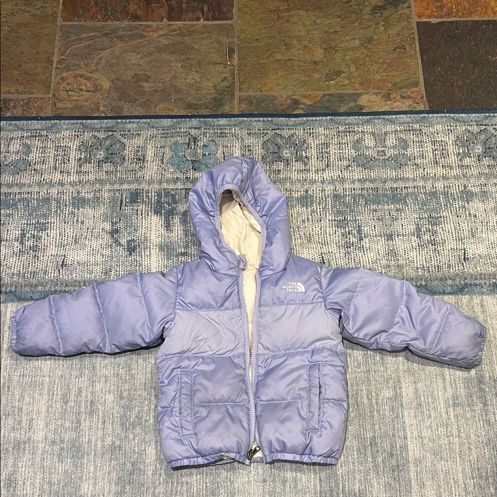 The North Face Lavender Puffer Jacket